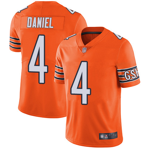 Chicago Bears Limited Orange Men Chase Daniel Alternate Jersey NFL Football 4 Vapor Untouchable